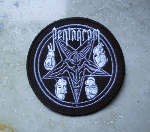 Pentagram patch aufnäher - pentagram,