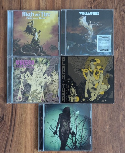 5xmetal sludge cds theatlas - cds:,