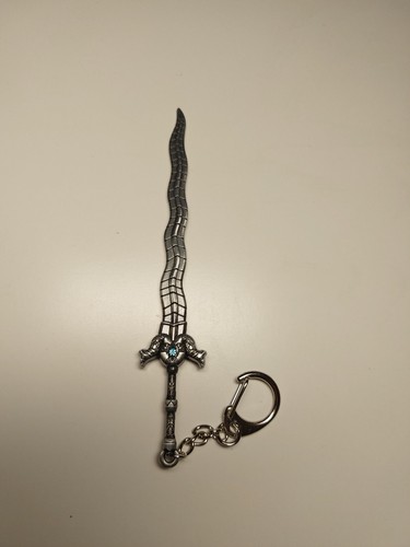 Doom metal keychain - keychain, sword