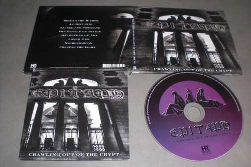 Epitaph crawling out of - -, the
